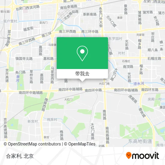 合家利地图