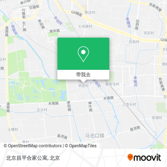 北京昌平合家公寓地图