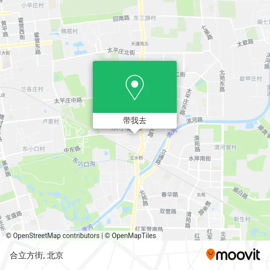 合立方街地图