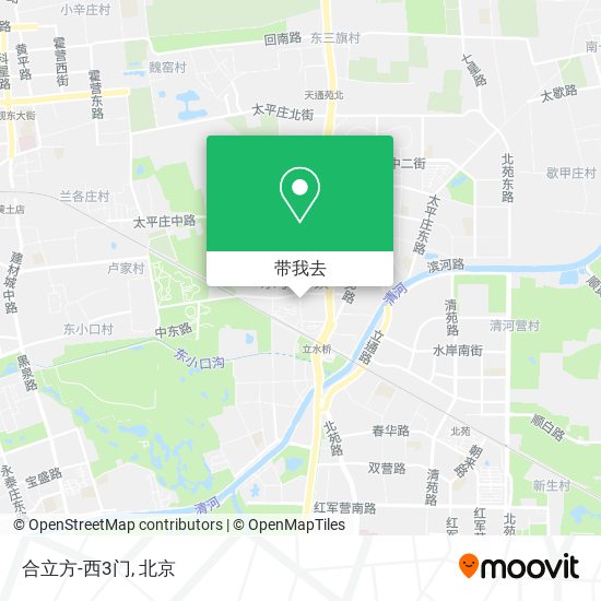 合立方-西3门地图