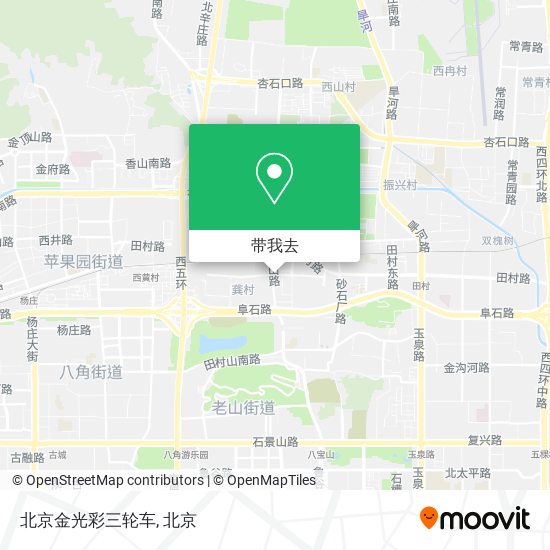 北京金光彩三轮车地图