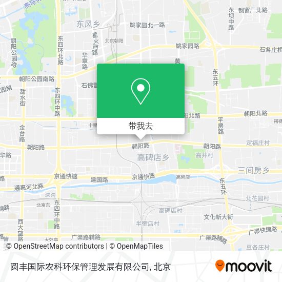 圆丰国际农科环保管理发展有限公司地图