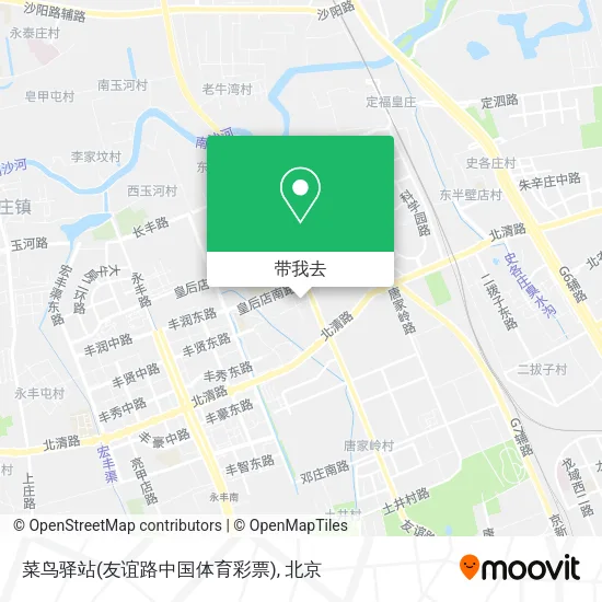 菜鸟驿站(友谊路中国体育彩票)地图