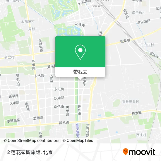 金莲花家庭旅馆地图