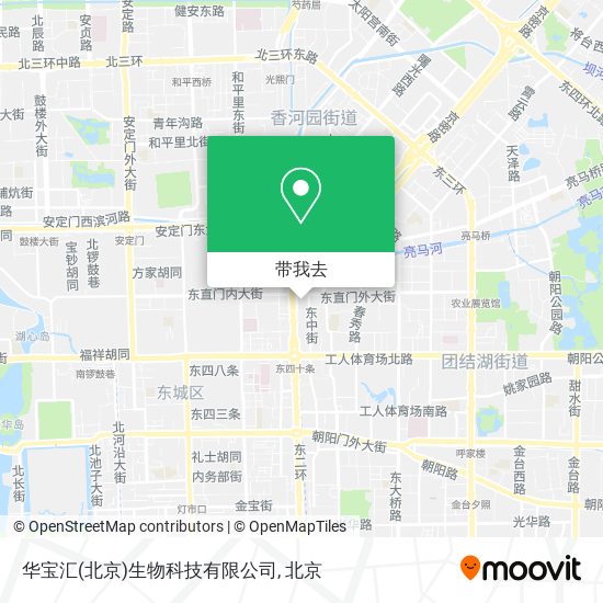 华宝汇(北京)生物科技有限公司地图