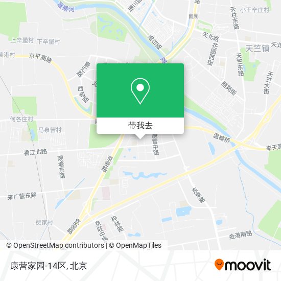 康营家园-14区地图