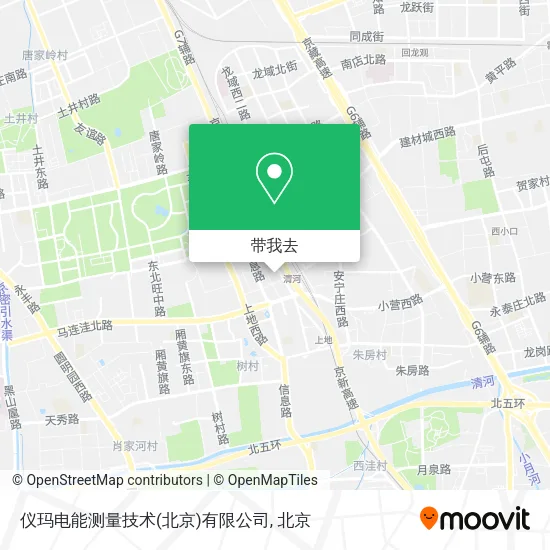 仪玛电能测量技术(北京)有限公司地图
