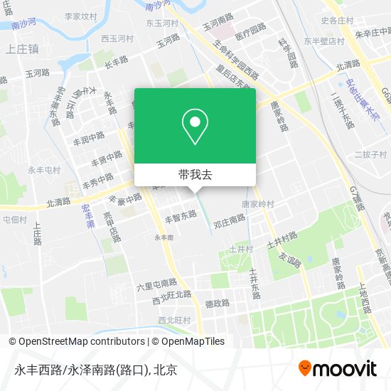 永丰西路/永泽南路(路口)地图