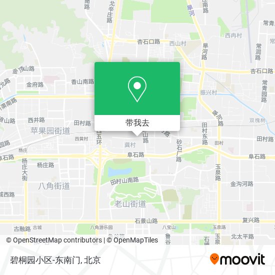 碧桐园小区-东南门地图