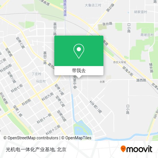 光机电一体化产业基地地图