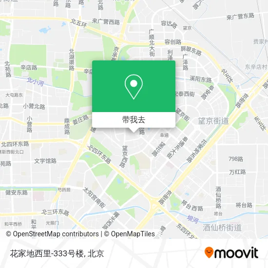 花家地西里-333号楼地图