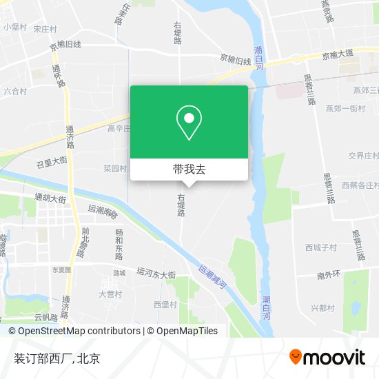 装订部西厂地图