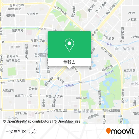 三源里社区地图