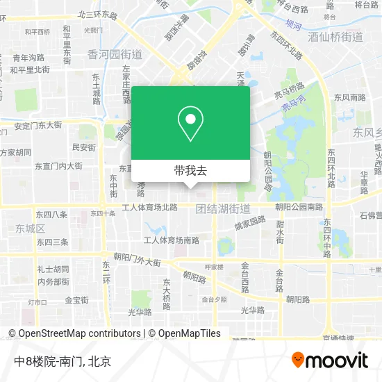 中8楼院-南门地图