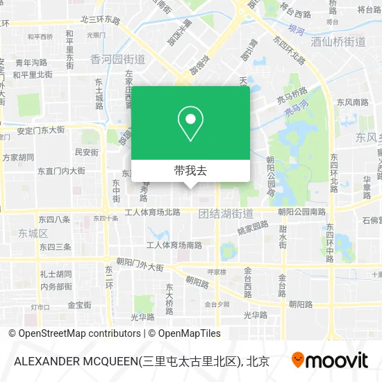 ALEXANDER MCQUEEN(三里屯太古里北区)地图