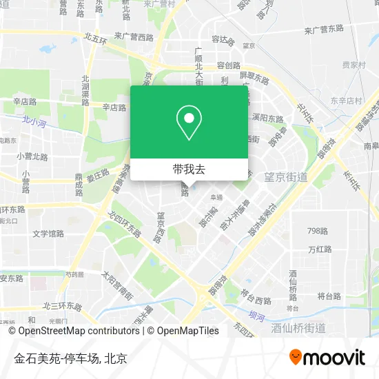 金石美苑-停车场地图