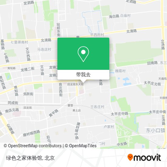 绿色之家体验馆地图