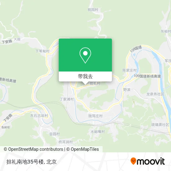 担礼南地35号楼地图