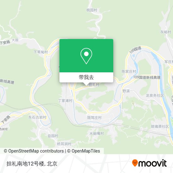 担礼南地12号楼地图