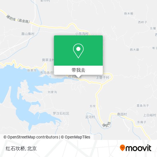 红石坎桥地图