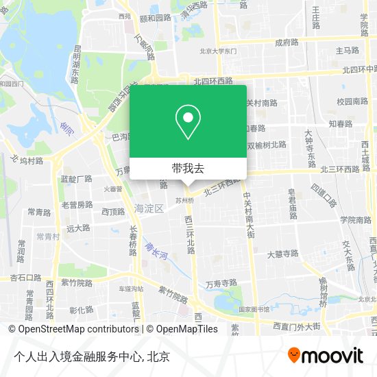 个人出入境金融服务中心地图