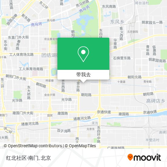 红北社区-南门地图
