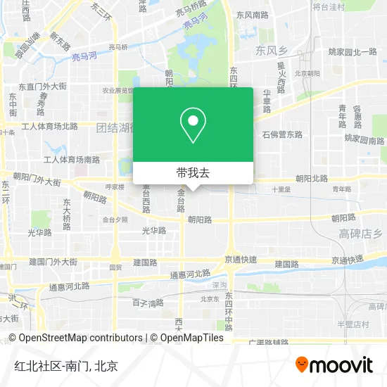红北社区-南门地图