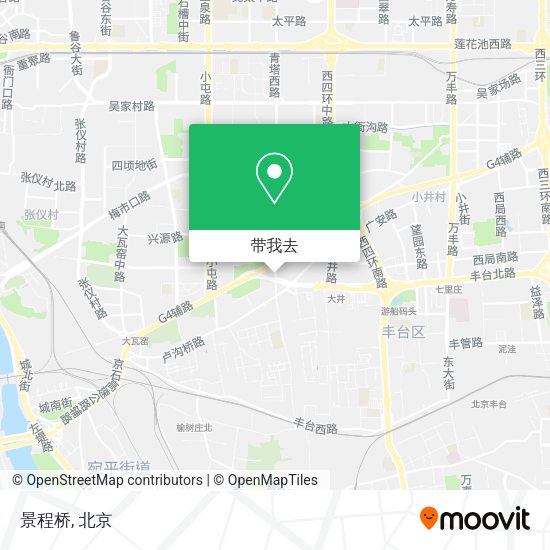 景程桥地图