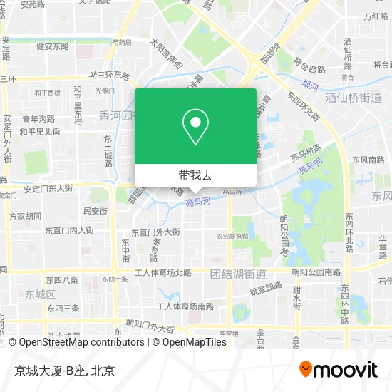 京城大厦-B座地图