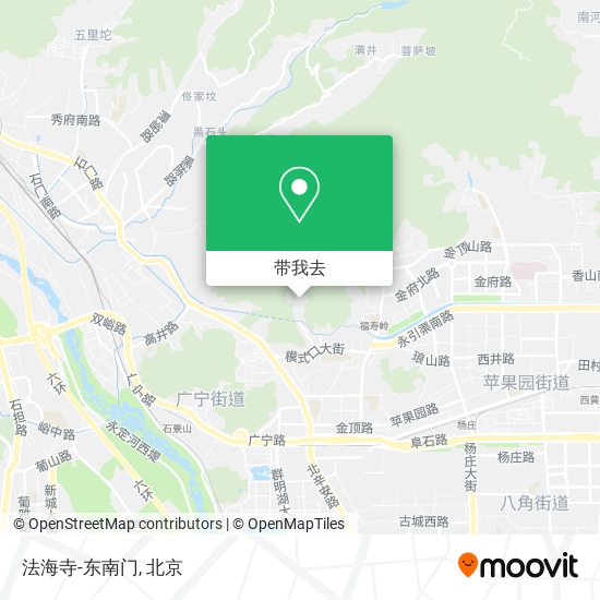 法海寺-东南门地图
