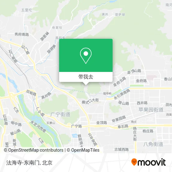 法海寺-东南门地图