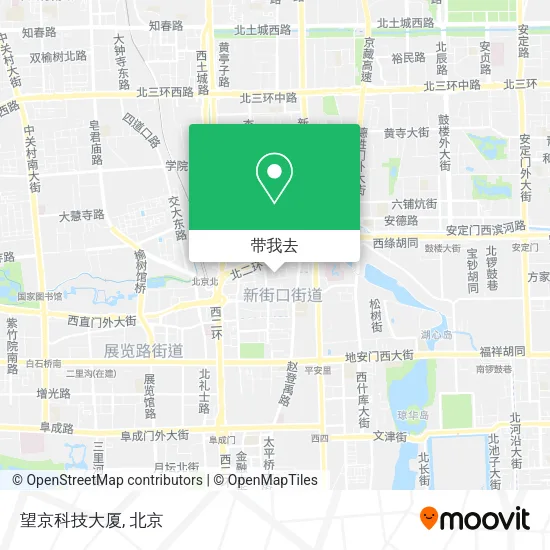 望京科技大厦地图