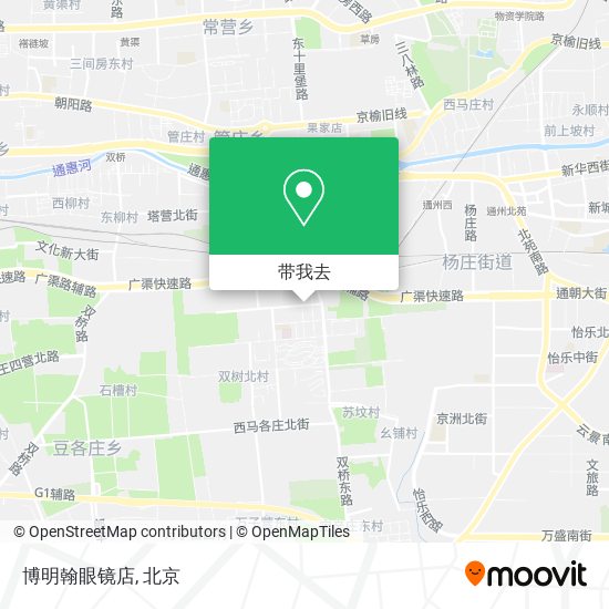 博明翰眼镜店地图