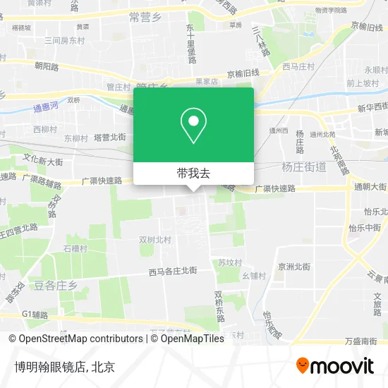 博明翰眼镜店地图