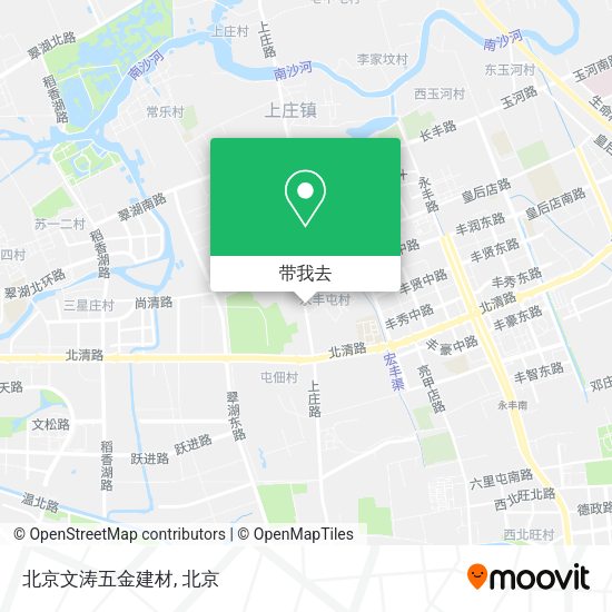 北京文涛五金建材地图