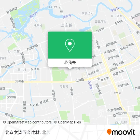 北京文涛五金建材地图
