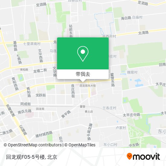 回龙观F05-5号楼地图