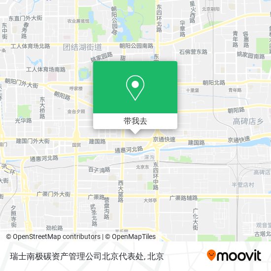 瑞士南极碳资产管理公司北京代表处地图