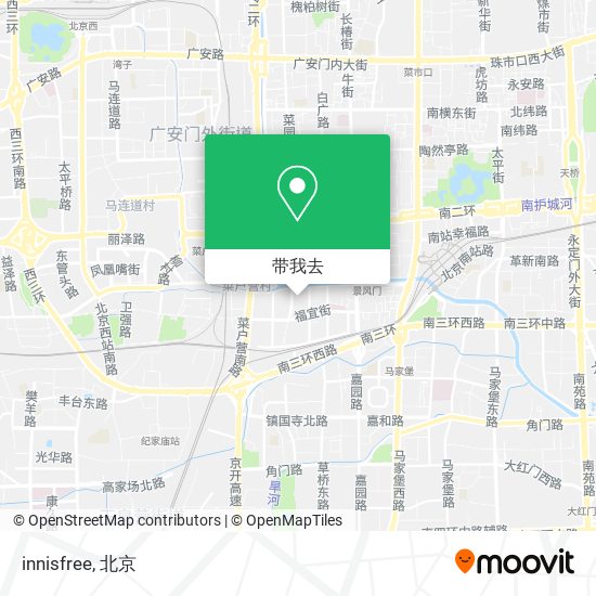 innisfree地图