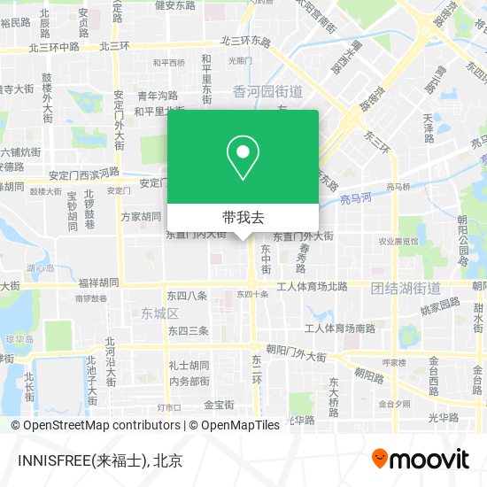 INNISFREE(来福士)地图