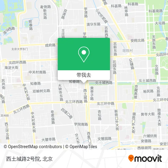 西土城路2号院地图