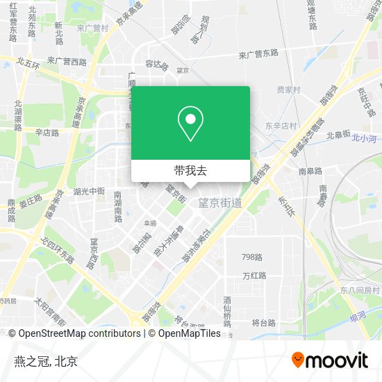 燕之冠地图