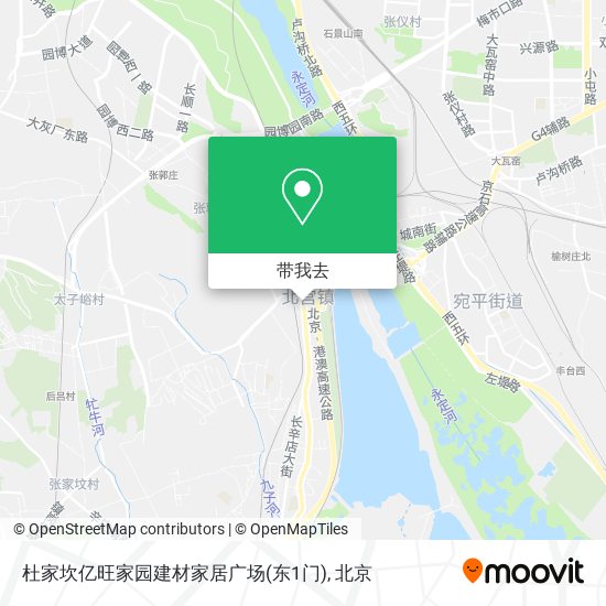 杜家坎亿旺家园建材家居广场(东1门)地图