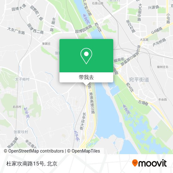 杜家坎南路15号地图