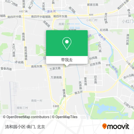 清和园小区-南门地图