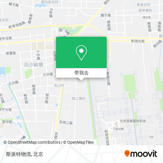 斯派特物流地图
