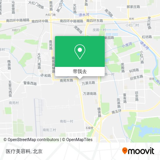 医疗美容科地图