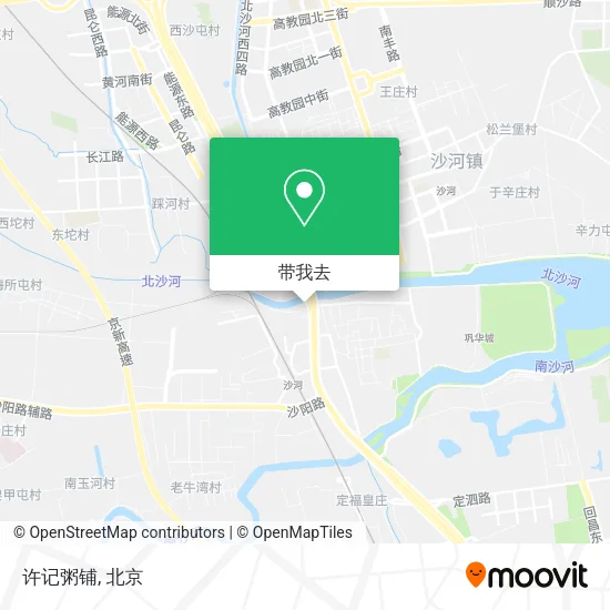 许记粥铺地图