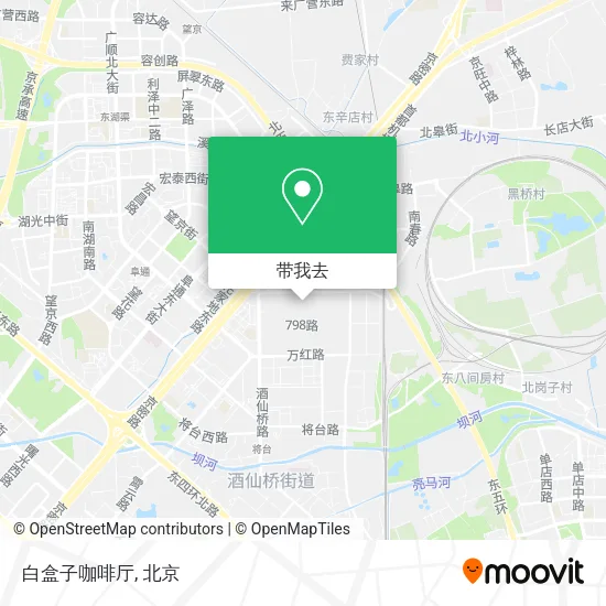 白盒子咖啡厅地图