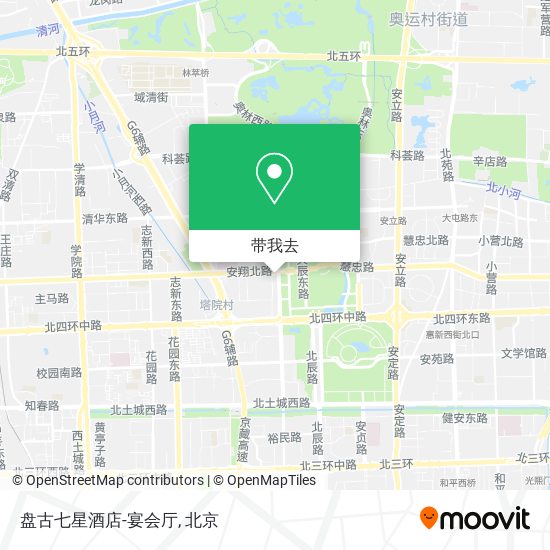 盘古七星酒店-宴会厅地图